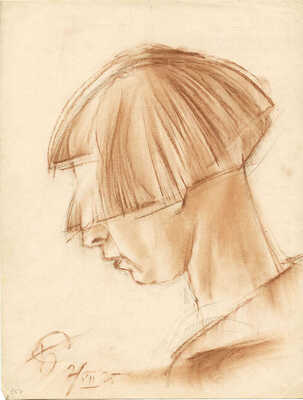 Смирнов Борис Александрович. Женский портрет